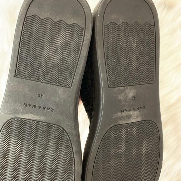 Zara Man Elastic Braided Hi-Top Slipon - Picture 3 of 3